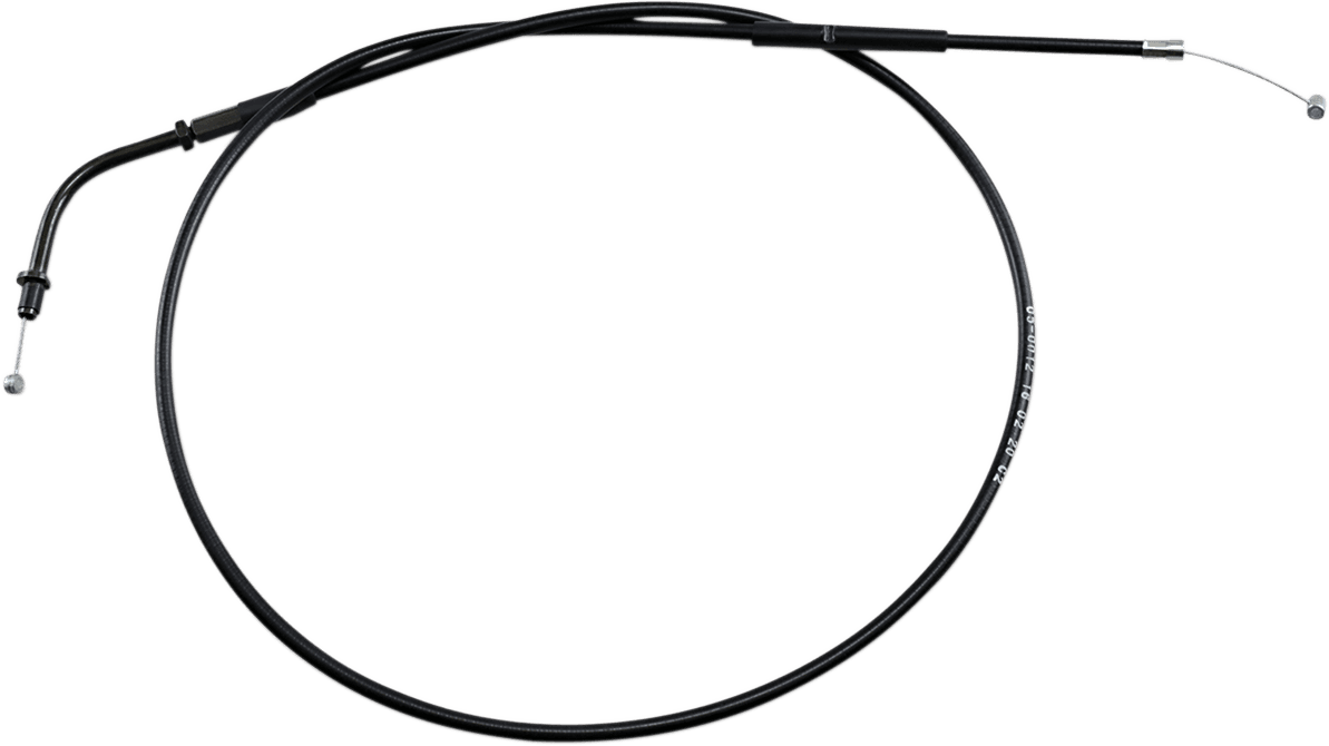 MOTION PRO MP05-012 Black Vinyl Throttle Cable - Pull - '76-'81 XS650