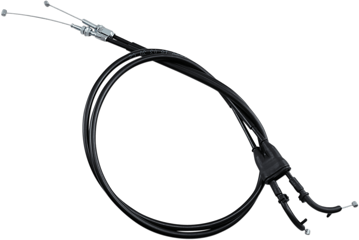 MOTION PRO MP05-0238 Black Vinyl Throttle Cable - Push/Pull - '00-'02 Yamaha WR/YZ