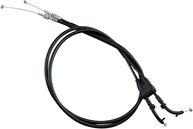 MOTION PRO MP05-0238 Black Vinyl Throttle Cable - Push/Pull - '00-'02 Yamaha WR/YZ