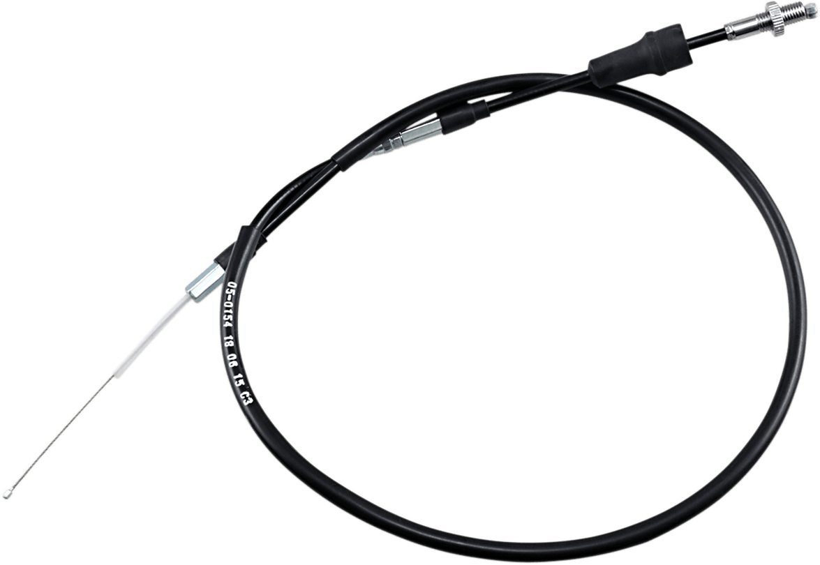 MOTION PRO MP05-154 Black Vinyl Throttle Cable - Pull - '93-'05 Yamaha ATV