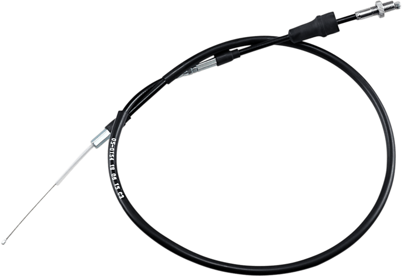 MOTION PRO MP05-154 Black Vinyl Throttle Cable - Pull - '93-'05 Yamaha ATV