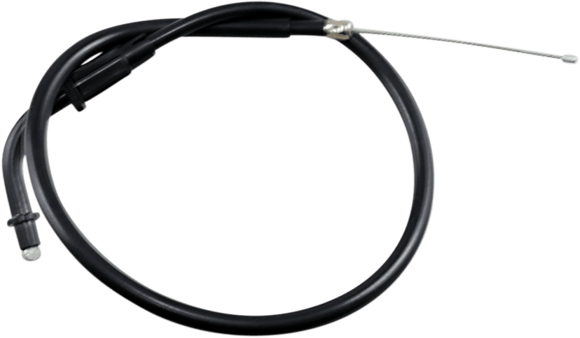 MOTION PRO MP05-155 Black Vinyl Throttle Cable - Pull - '85-'07 VMX1200