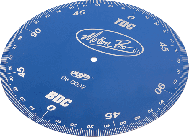 MOTION PRO MP08-092 Degree Wheel - Engine Timing - Ignition/Cam