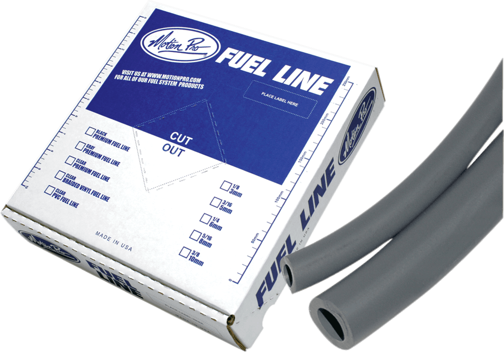 MOTION PRO MP12-033 Premium Fuel Line - Gray - 5/16" - 25'