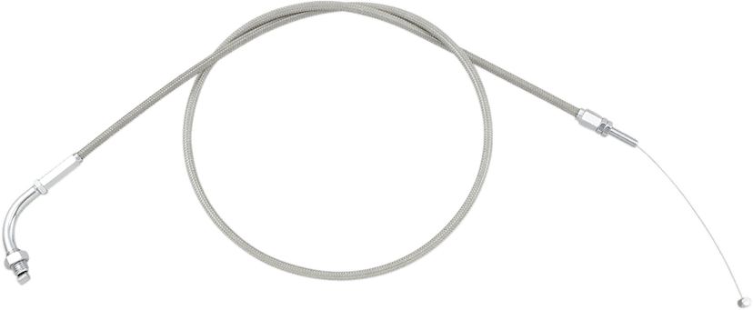MOTION PRO MP62-0331 Armor Coat Stainless Steel Throttle/Idle Cable for Cruisers - Pull - VT600/750C