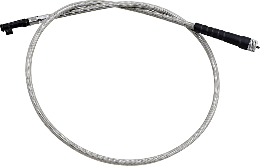 MOTION PRO MP62-0363 Armor Coat Braided Stainless Steel Speedometer Cable for Cruisers - Honda/Triumph
