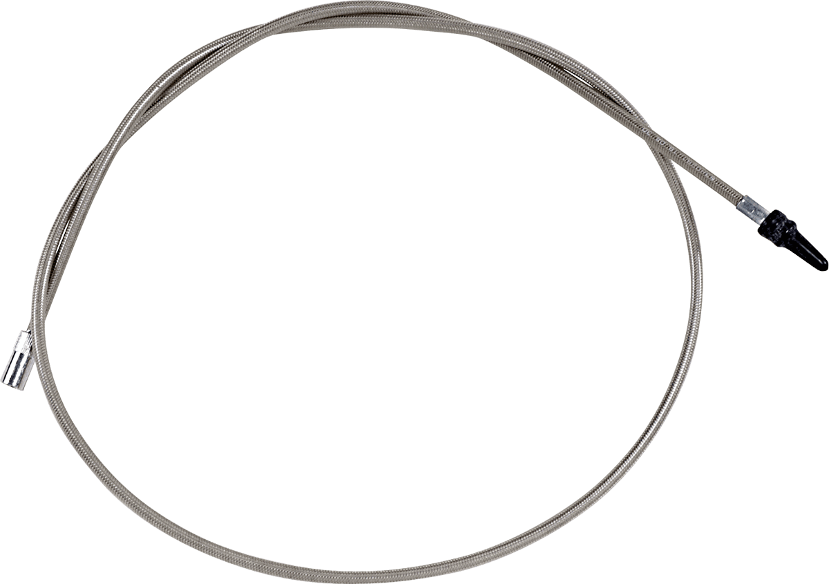 MOTION PRO MP63-0281 Armor Coat Braided Stainless Steel Speedometer Cable for Cruisers - VN800