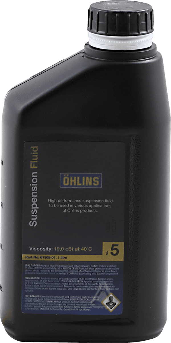OHLINS OH01309-01 Road and Track Suspension Fluid - 5wt - 1L