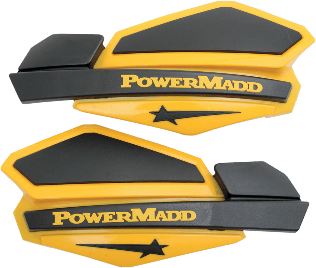 POWERMADD PM14201 Star Series Handguards - Yellow/Black