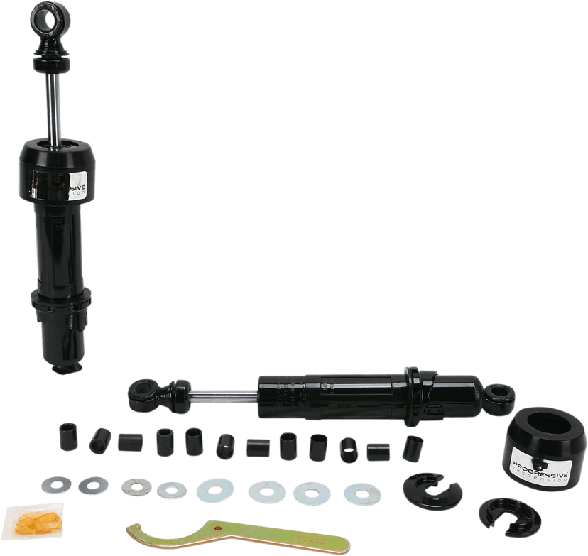 PROGRESSIVE SUSPENSION PS-1207BG Shocks - 13.5" - 12-Series - Black