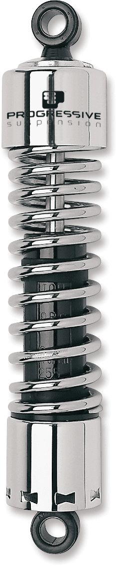 PROGRESSIVE SUSPENSION PS4003C 412 Series Shock - 13.5" - Standard - Chrome - H-D