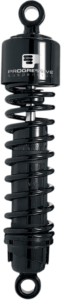 PROGRESSIVE SUSPENSION PS412-4051B 412 Series Shock - 12" - Standard - Black - H-D