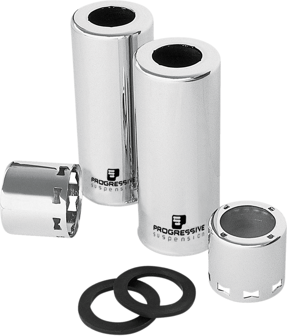 PROGRESSIVE SUSPENSION PS5027C Shock Cover Kit - Chrome