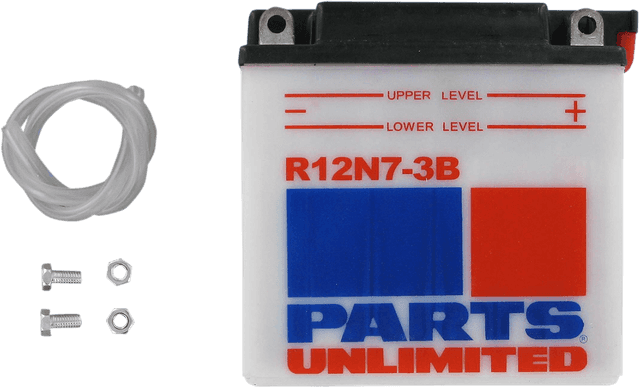 PARTS UNLIMITED R12N7-3B Conventional Battery — image 1 of 2