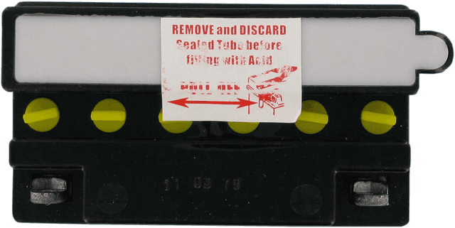 PARTS UNLIMITED R12N7D-3B Conventional Battery — image 3 of 3