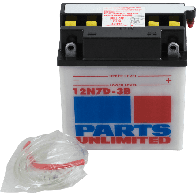 PARTS UNLIMITED R12N7D-3B Conventional Battery — image 1 of 3