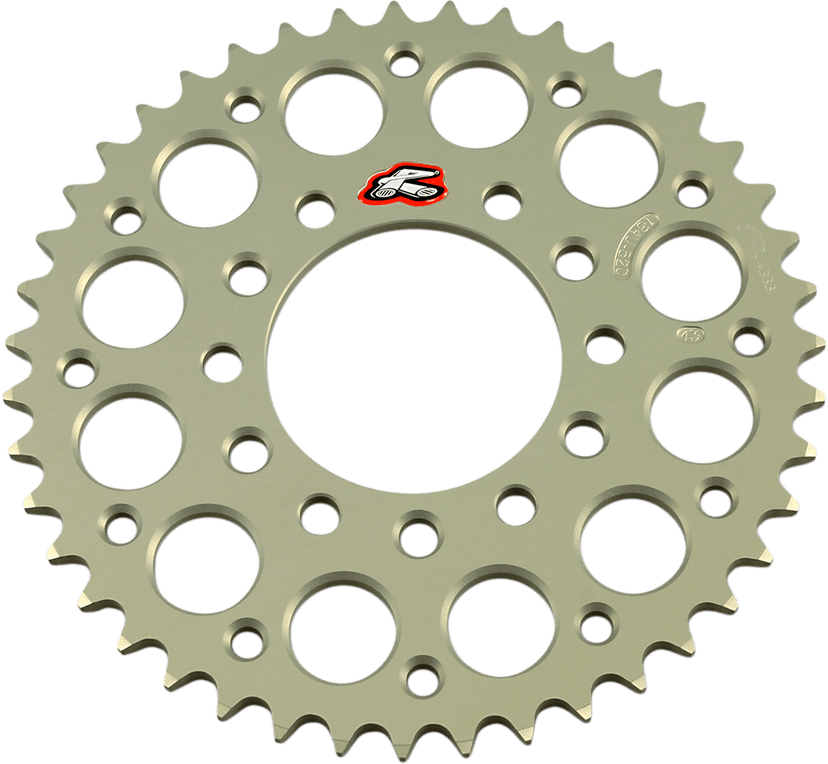 RENTHAL R184U-520-43-HA Rear Sprocket - Aluminum - 43 Tooth - Kawasaki/Suzuki/Triumph/CF Moto