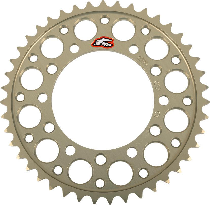 RENTHAL R210U-530-43-HA Rear Sprocket - Aluminum - 43 Tooth - Suzuki/Yamaha