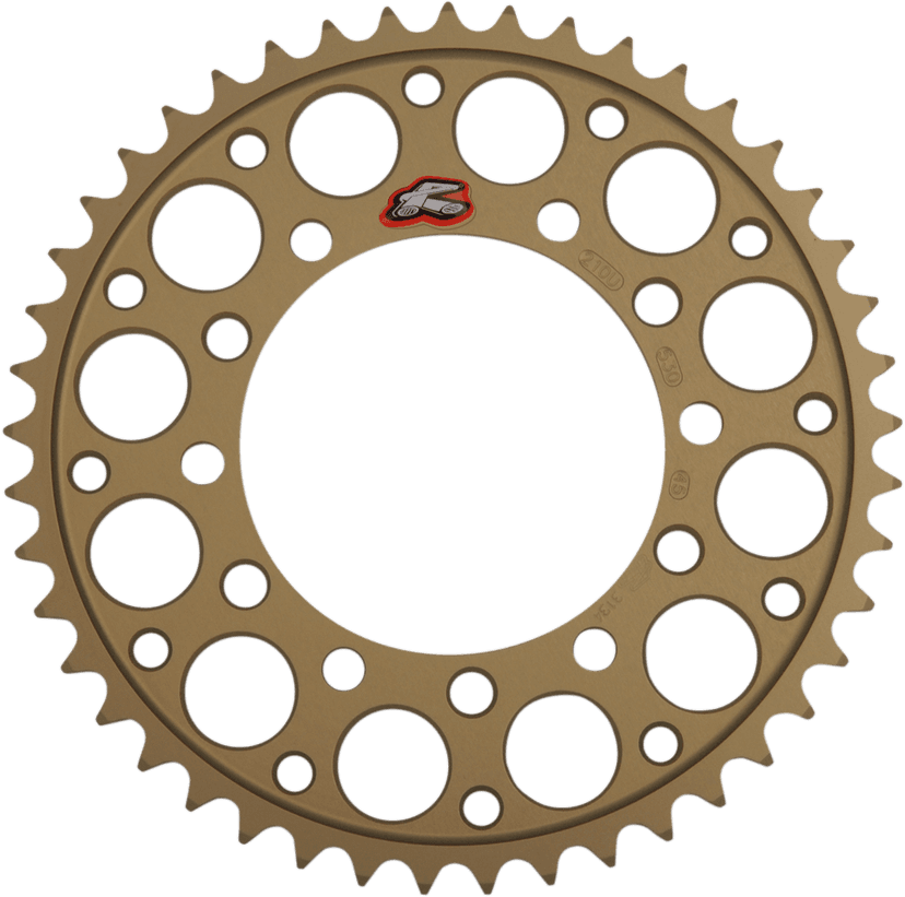 RENTHAL R210U-530-45-HA Rear Sprocket - Aluminum - 45 Tooth - Suzuki/Yamaha