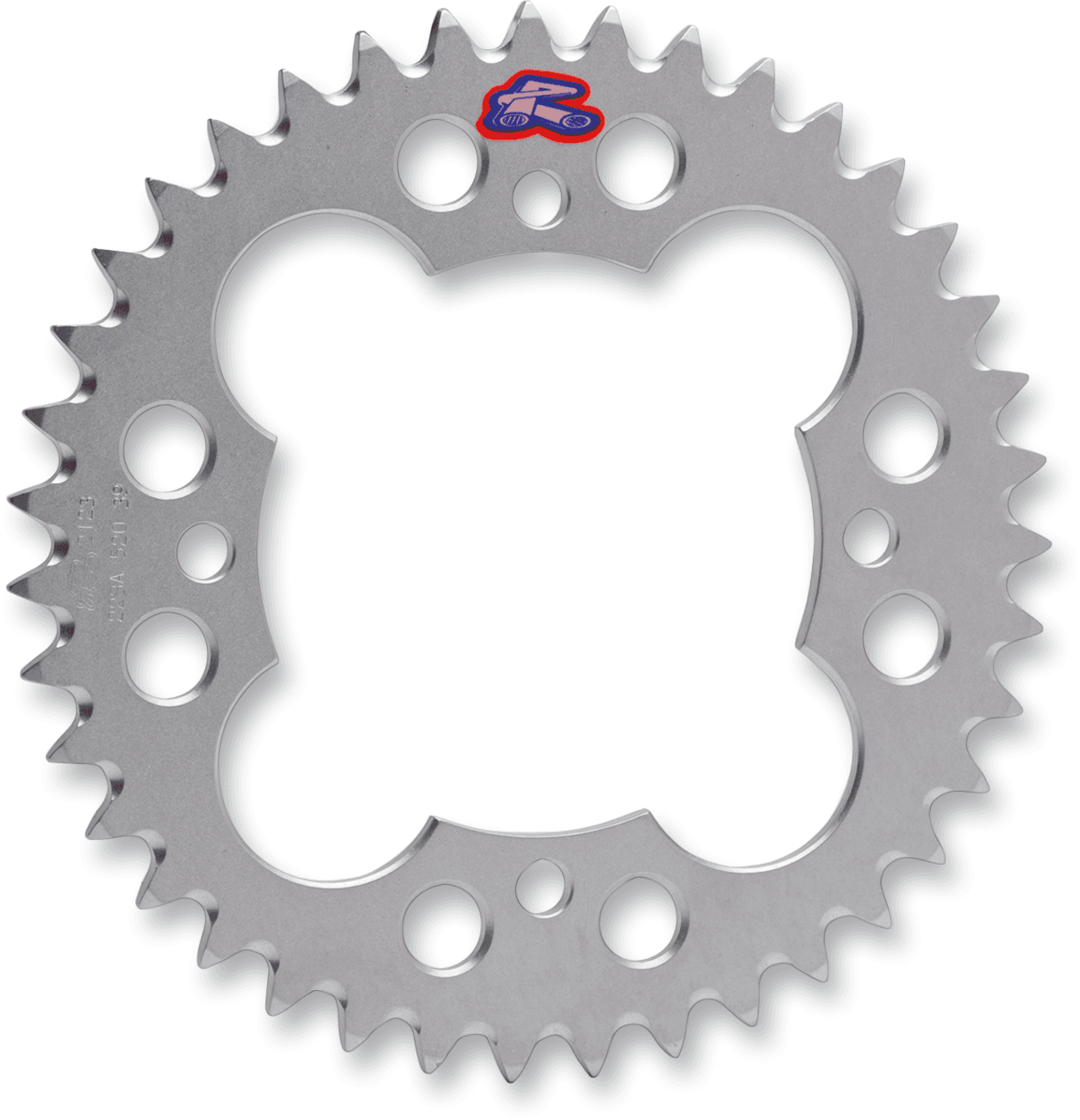 RENTHAL R223-39 Rear Sprocket - Aluminum - 39 Tooth - Silver - Honda