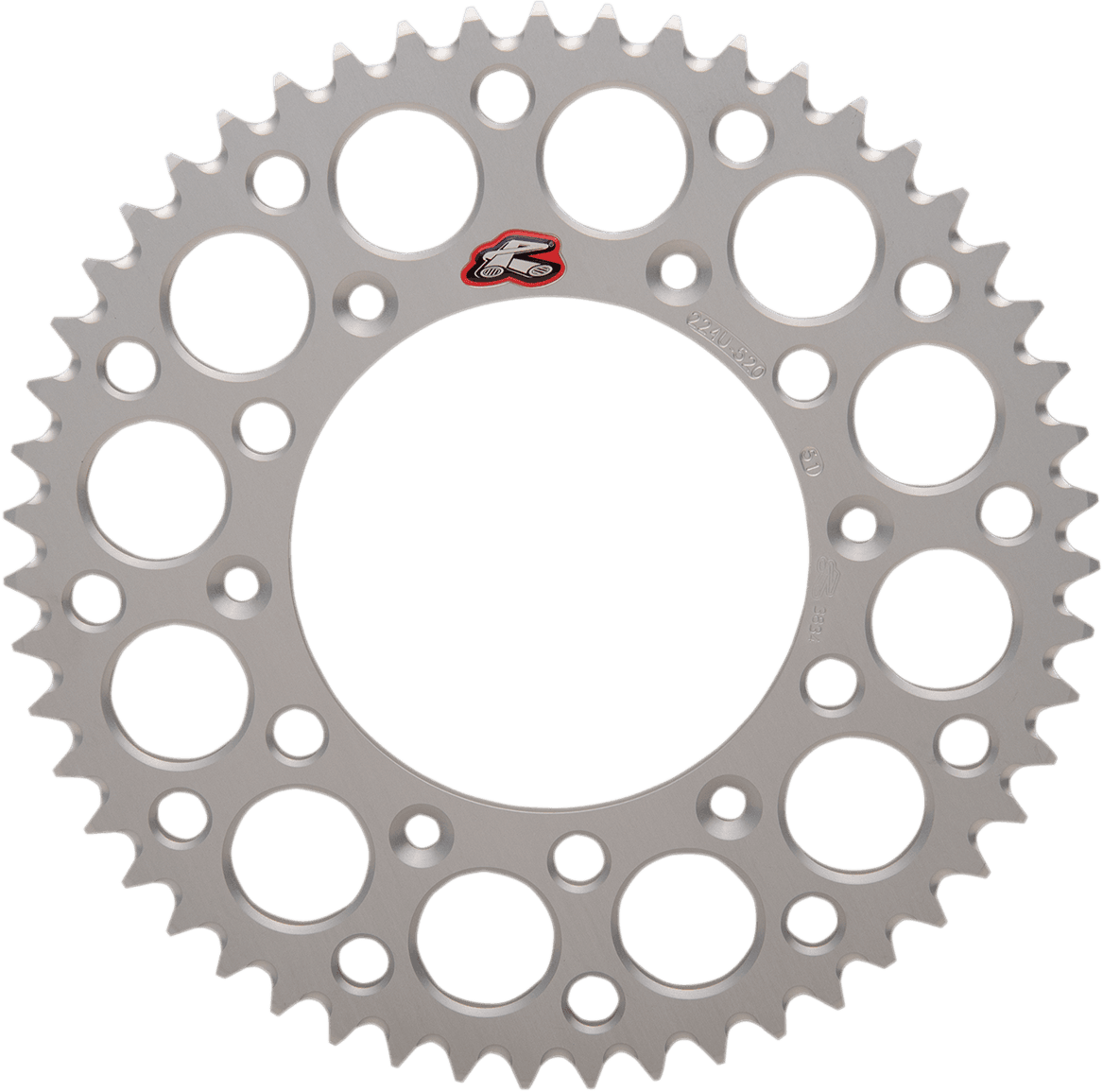 RENTHAL R224-51 Rear Sprocket - Aluminum - 51 Tooth - Silver