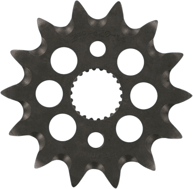 RENTHAL R259-420-14 Front Sprocket - Grooved - 14 Tooth - Honda