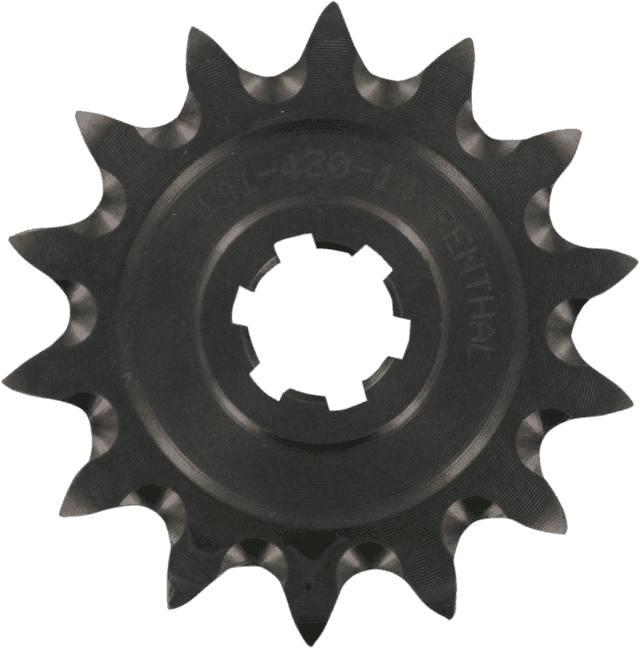 RENTHAL R431-420-14 Front Sprocket - 14 Tooth - Kawasaki/Suzuki
