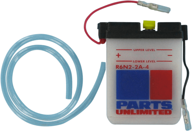 PARTS UNLIMITED R6N2-2A Conventional Battery — image 5 of 5