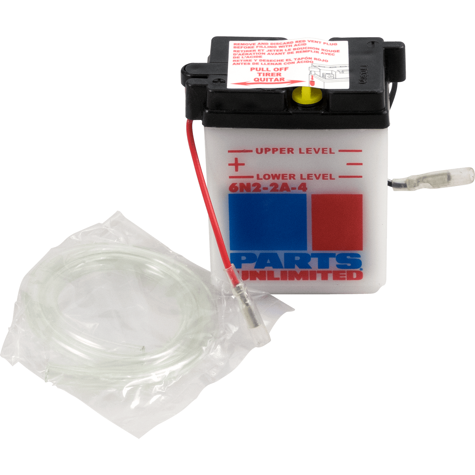 PARTS UNLIMITED R6N2-2A-4 Conventional Battery