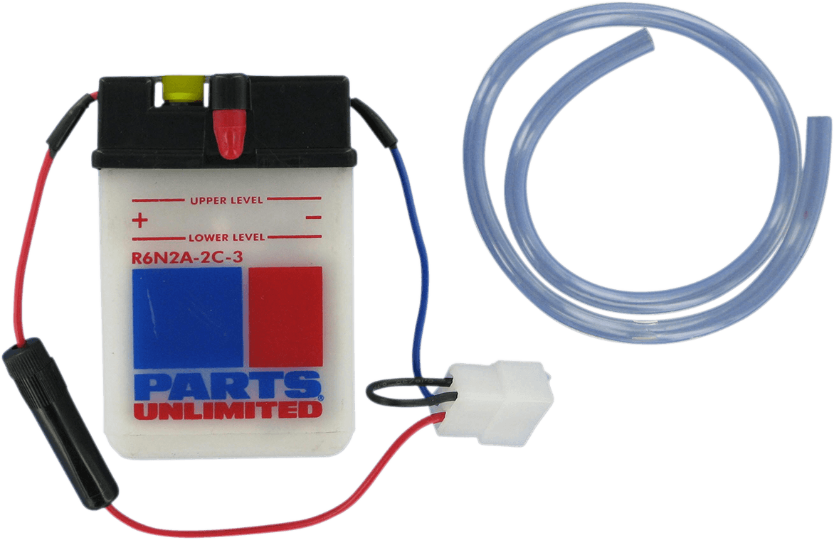 PARTS UNLIMITED R6N2A-2C-3 Conventional Battery