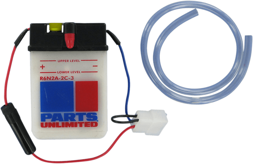 PARTS UNLIMITED R6N2A-2C-3 Conventional Battery — image 1 of 3