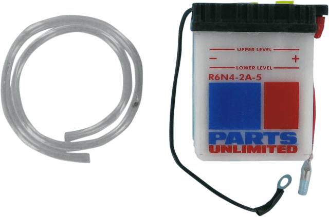 PARTS UNLIMITED R6N4-2A-5 Conventional Battery — image 2 of 3