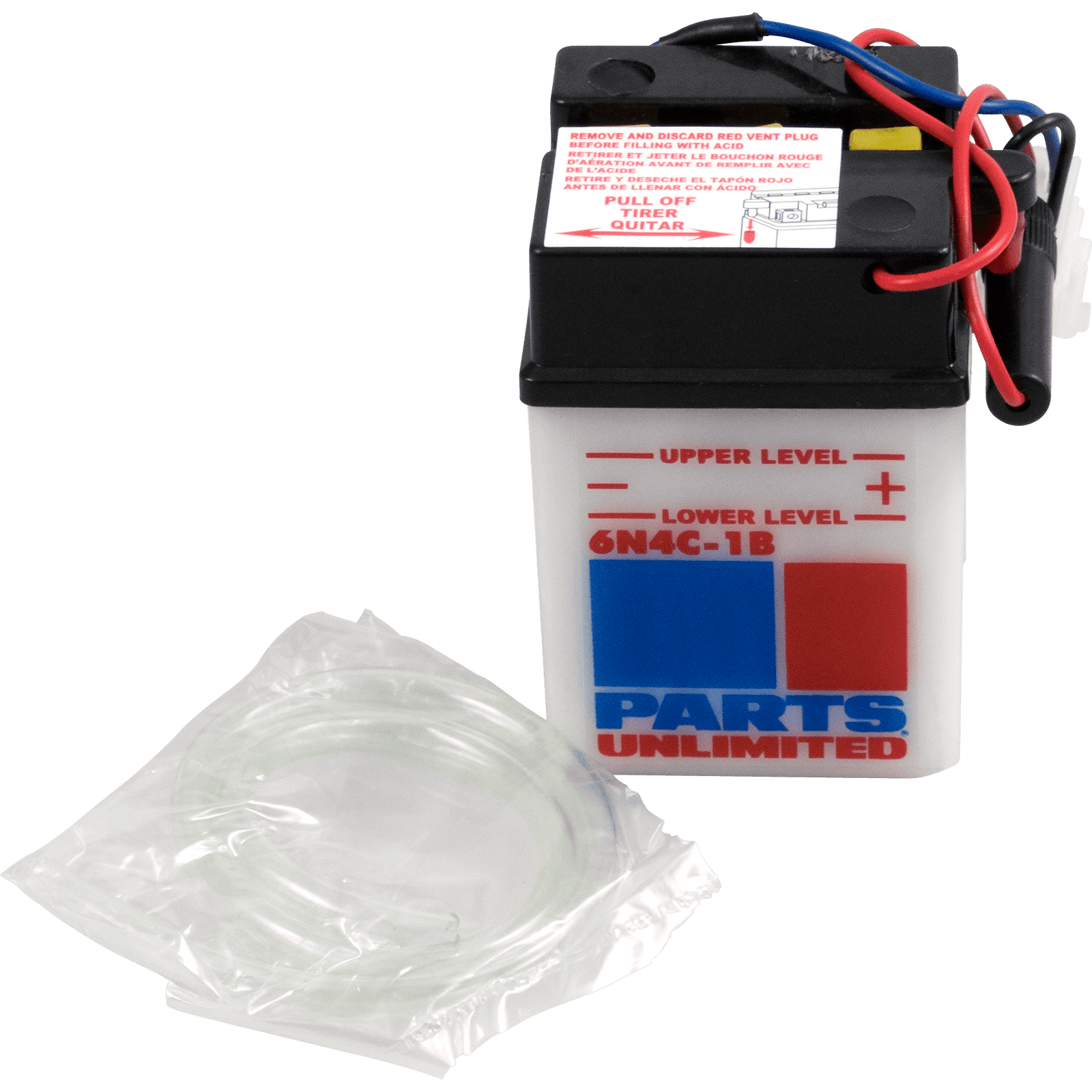 PARTS UNLIMITED R6N4C-1B Conventional Battery