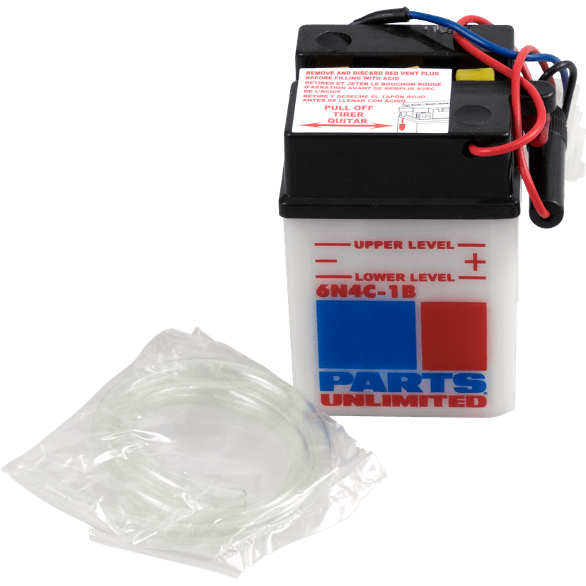 PARTS UNLIMITED R6N4C-1B Conventional Battery — image 1 of 3