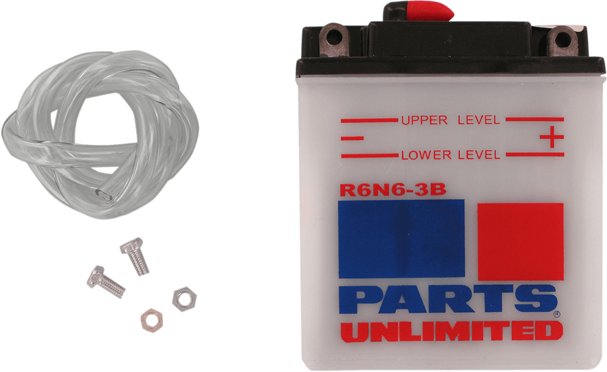 PARTS UNLIMITED R6N6-3B Conventional Battery