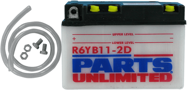 PARTS UNLIMITED R6YB11-2D Conventional Battery — image 2 of 3