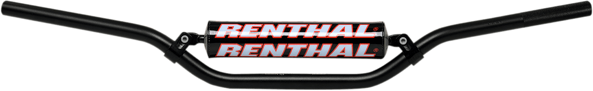 RENTHAL R7221-BK 7/8" Off-Road Handlebar - 722 - CR High/Ricky Johnson - Black