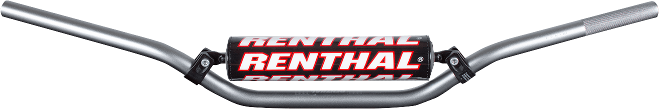 RENTHAL R7221-SI 7/8" Off-Road Handlebar - 722 - CR High/Ricky Johnson - Silver