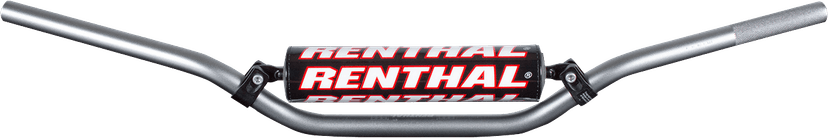 RENTHAL R7221-SI 7/8" Off-Road Handlebar - 722 - CR High/Ricky Johnson - Silver