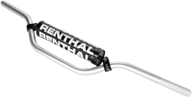 RENTHAL R7641-SI 7/8" Off-Road Handlebar - 764 - Jimmy Button - Silver