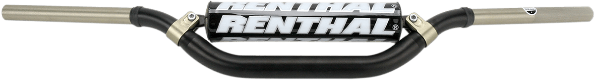 RENTHAL R998-01-BK Twinwall® Handlebar - 998 - Reed/Windham - Black