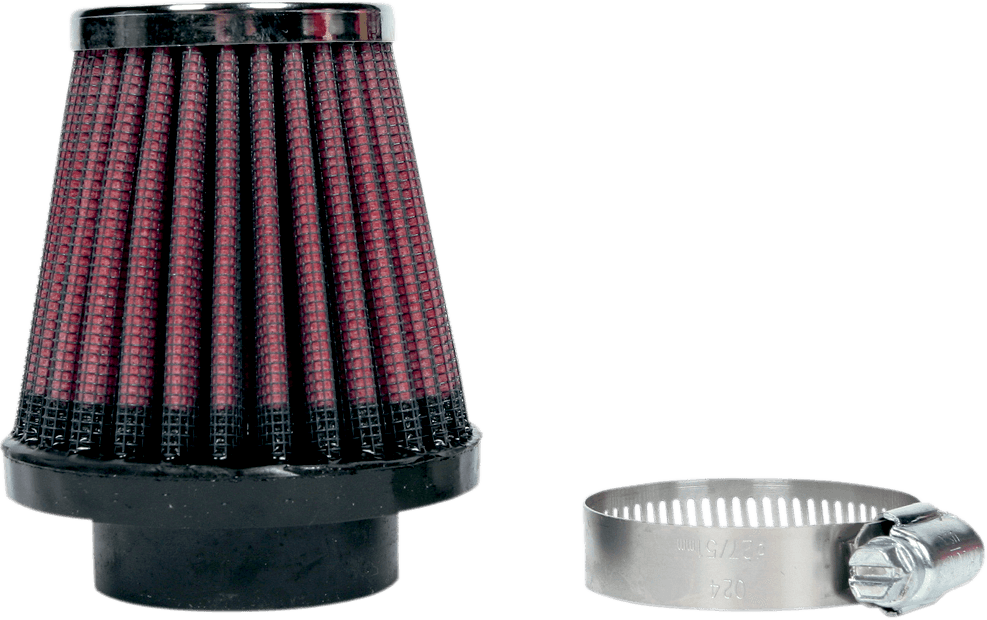 K & N RC-231 Universal Clamp-On Air Filter - 40 mm