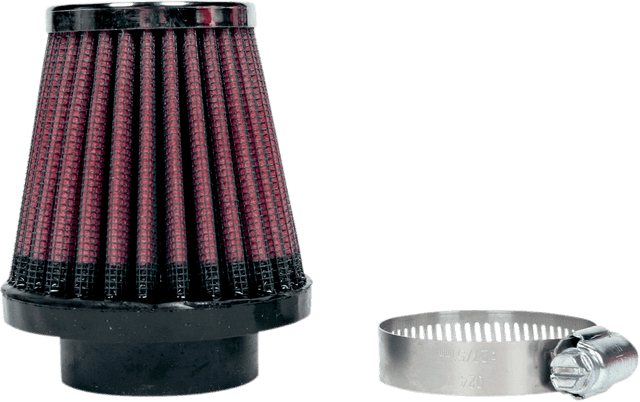 K & N RC-231 Universal Clamp-On Air Filter - 40 mm