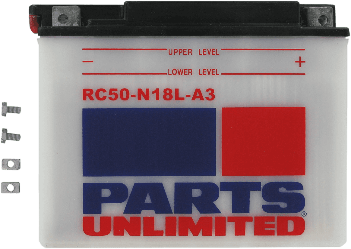 PARTS UNLIMITED RC50-N18L-A3 Battery - RC50-N18L-A3