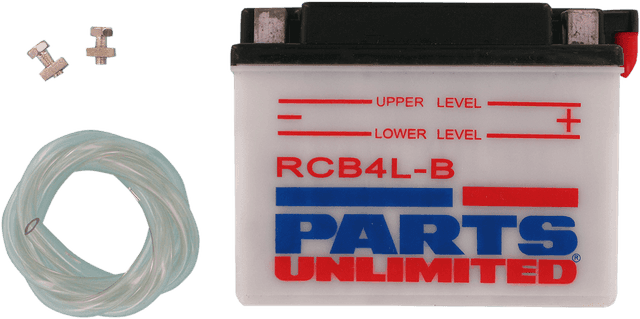 PARTS UNLIMITED RCB4L-B Battery - YB4L-B