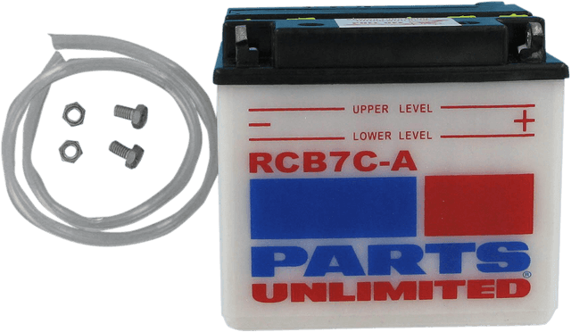 PARTS UNLIMITED RCB7CA Battery - YB7C-A — image 2 of 3