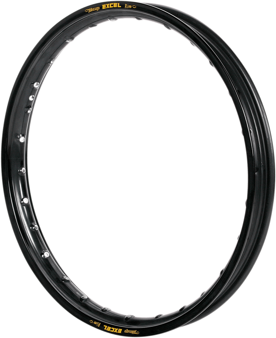 EXCEL RKEBK400 Rim - Takasago - Front - 28 Hole - Black - 17x1.4