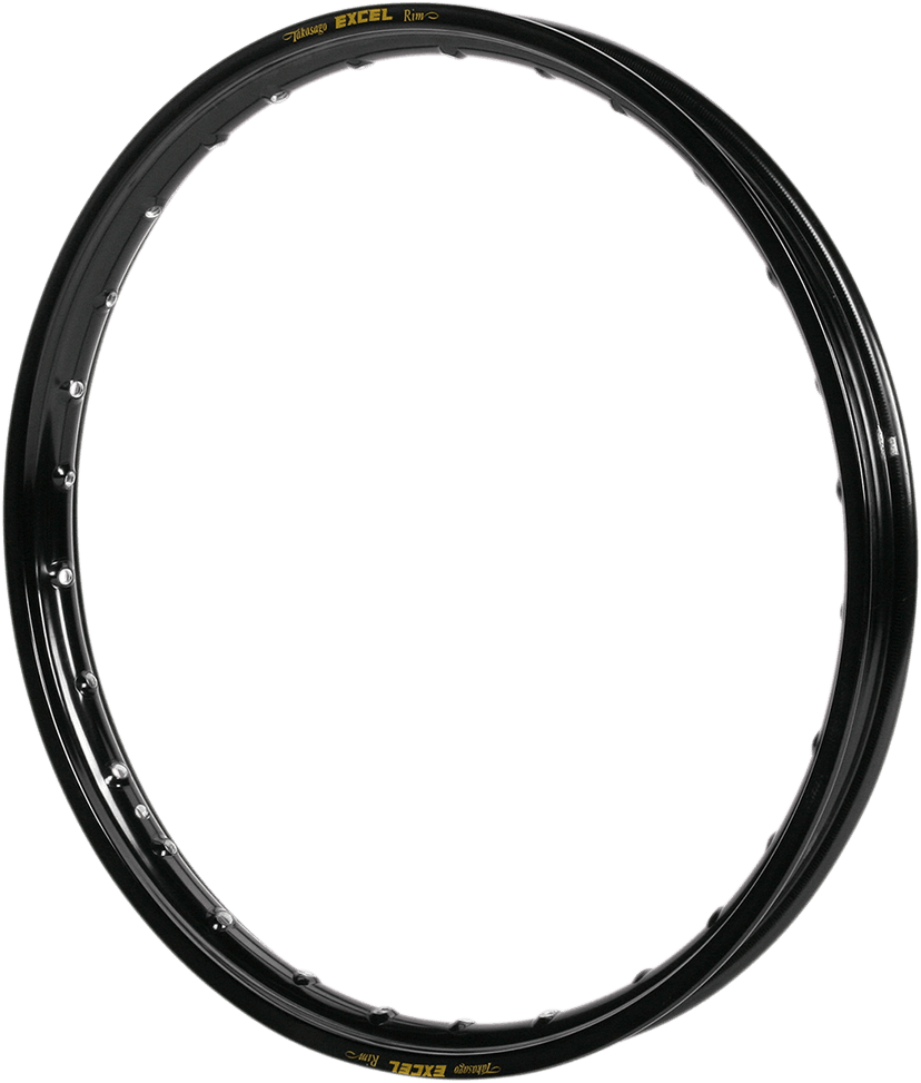 EXCEL RKGBK400 Rim - Takasago - Front - 28 Hole - Black - 19x1.4
