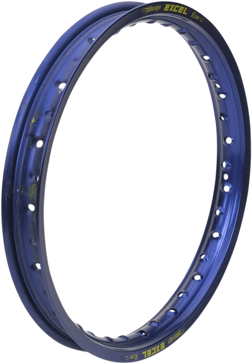EXCEL RKGDD406 Rim - Takasago - Rear - 36 Hole - Blue - 19x1.85