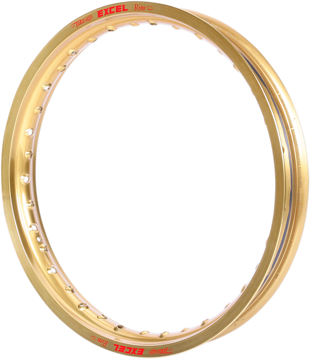 EXCEL RKGEG410 Rim - Takasago - Rear - 36 Hole - Gold - 19x2.15